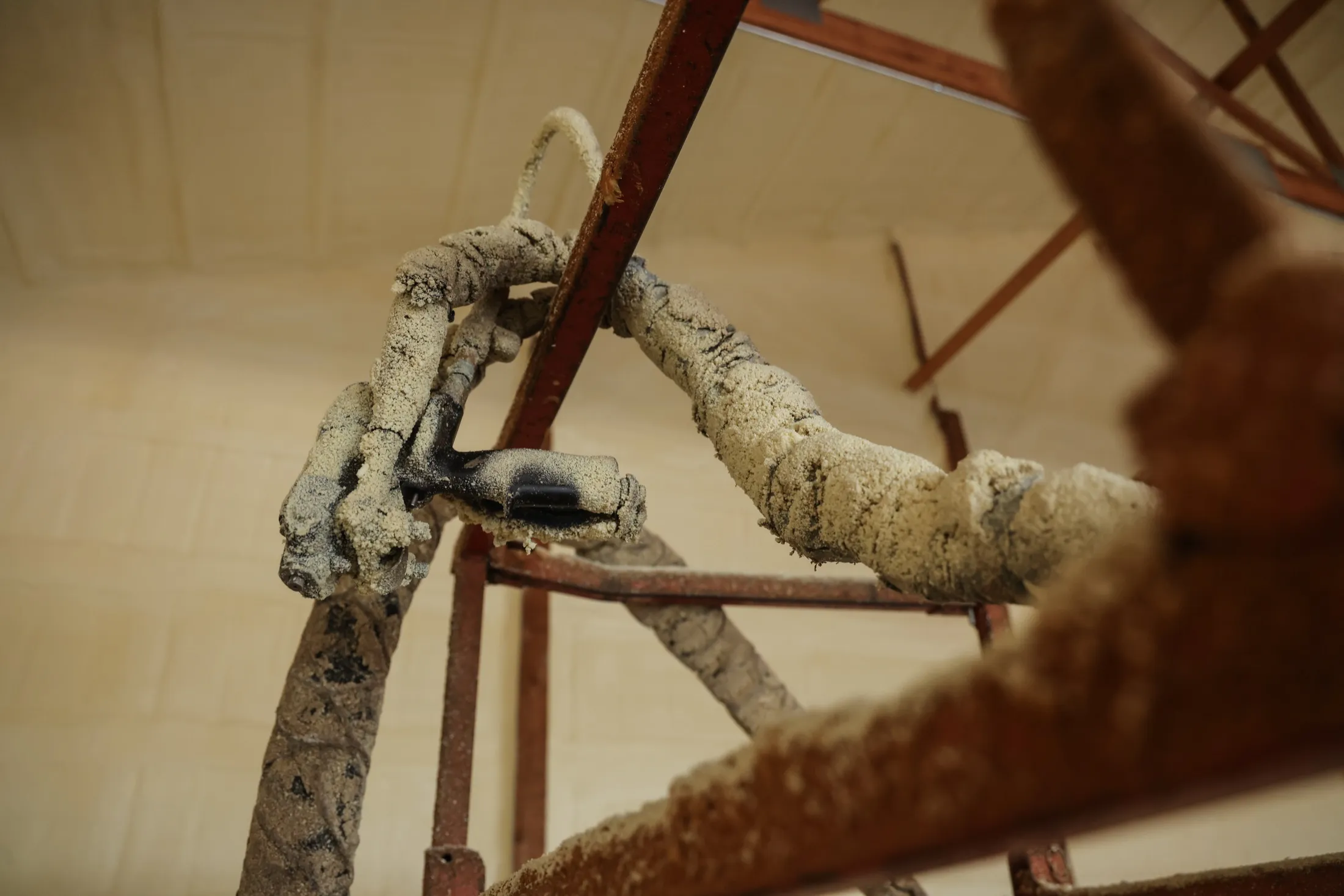 Residential Spray Foam insulation work